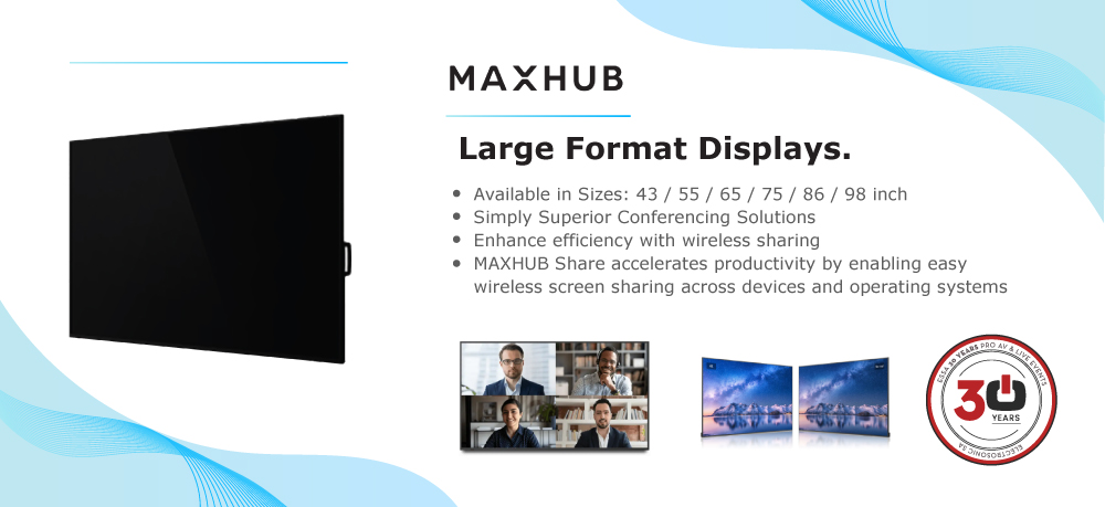 MAXHUB Large Format Displays