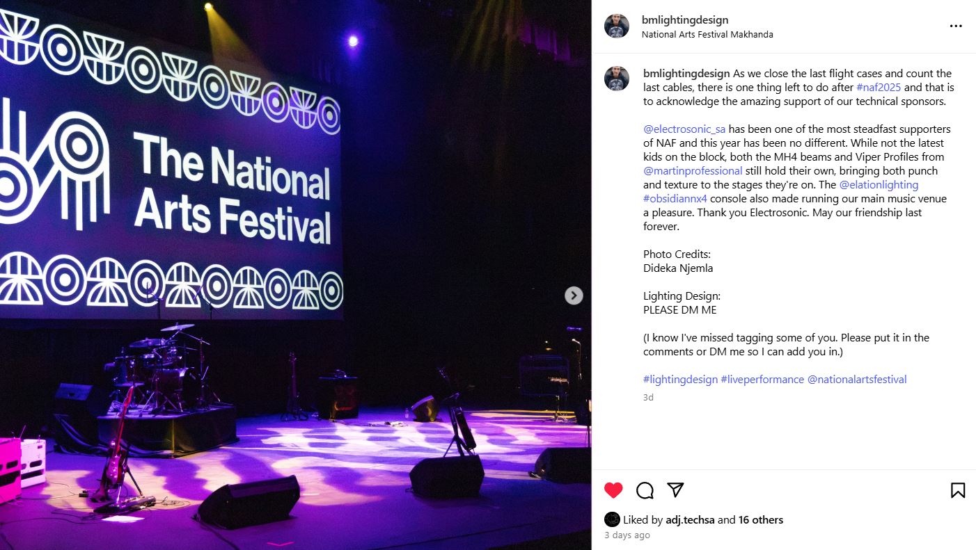 a Lighting Designer Contest mediatech 2017