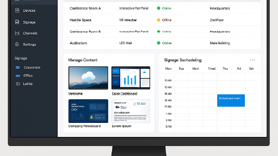 Simplified Cost Free Digital Signage Management with MAXHUB 100