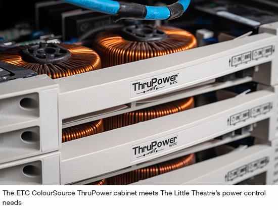 etc coloursource thrupower power contol