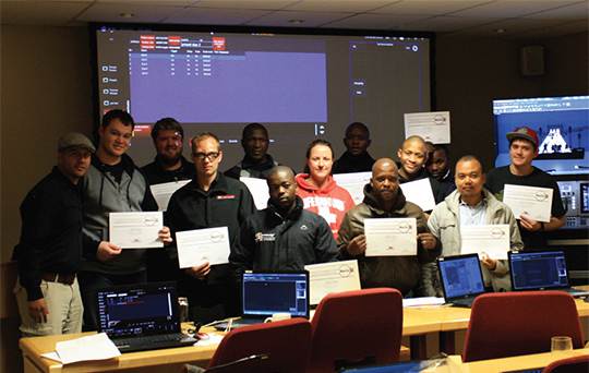 Delegates-at-the-Electrosonic-SA-training