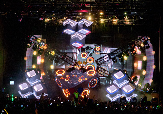 Deadmau5 rocks South Africa