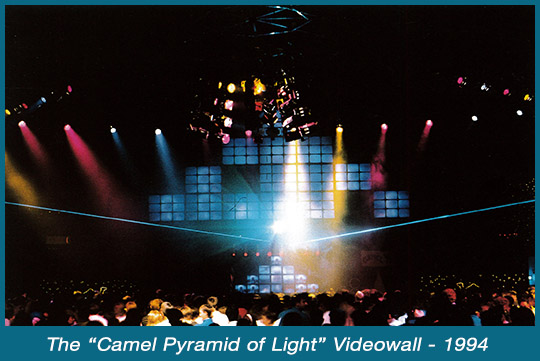 pyramid of light