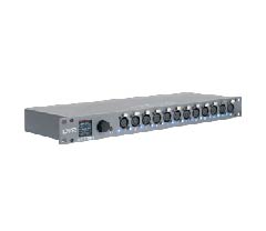 Netron EN12 node Ethernet to DMX gateway with twelve RDM compatible ports.