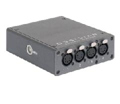 Netron EP4 node Ethernet to DMX gateway with four RDM compatible ports.