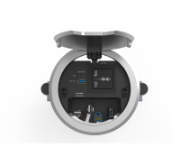 RTBUS-28 XL: Round Table Connection Bus for Power Socket , USB Charging and Cable Pass–Throughs RTBUS-28 XL: Round Table Connection Bus for Power Socket , USB Charging and Cable Pass–Throughs