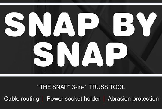 THE SNAP. Your 3-in-1 Truss Tool